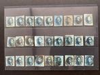 Belgique - 110 médaillons Leopold I, Postzegels en Munten, Gestempeld