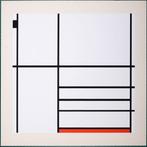 Piet Mondrian (after) - Composition in White, Black and Red, Antiek en Kunst