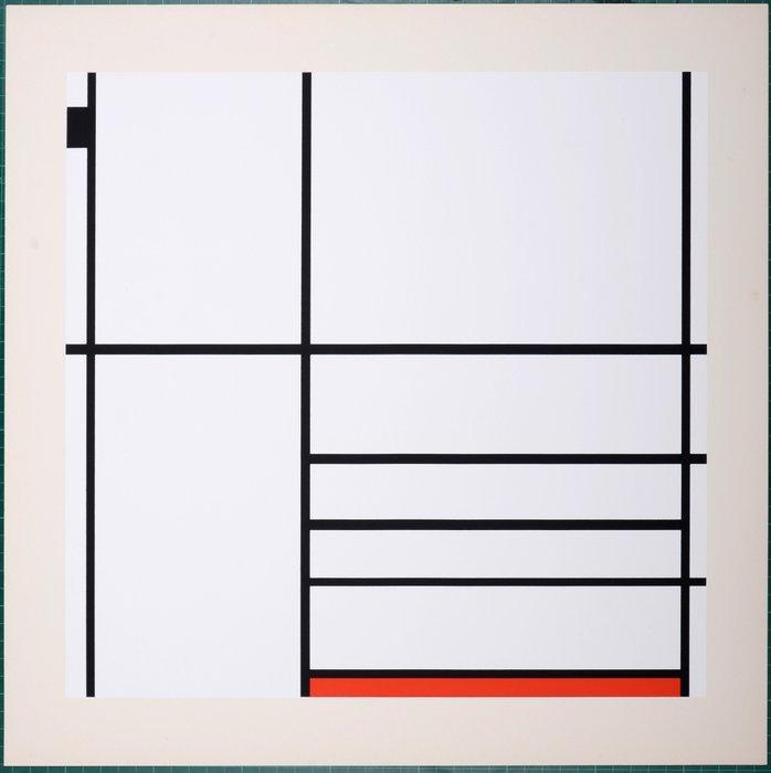 Piet Mondrian (after) - Composition in White, Black and Red, Antiek en Kunst, Antiek | Overige Antiek