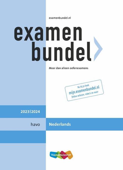 Examenbundel / havo Nederlands 2023/2024 9789006648270, Boeken, Overige Boeken, Gelezen, Verzenden