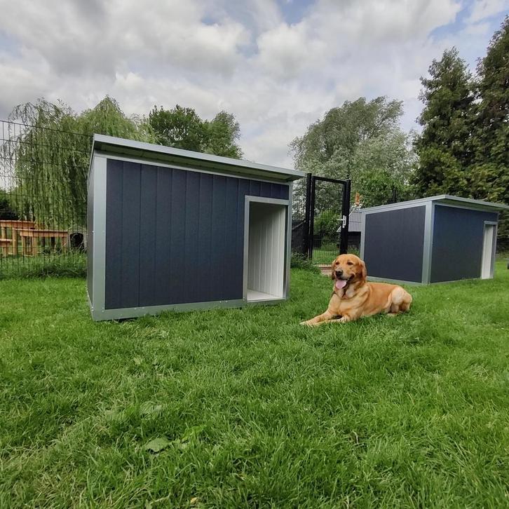 0% BTW Geïsoleerd Hondenhok SNEL THUIS Onderhoudsvrij, Dieren en Toebehoren, Hondenhokken, 110 cm of meer, Hondenhok, Nieuw, 65 tot 100 cm