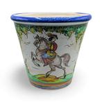 Escuela Española - Jardinière - Scène van Caballero Olmedo