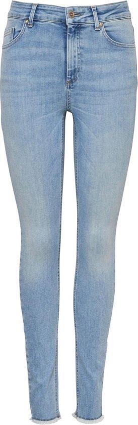 ONLY ONLBLUSH MID SK ANK RAW DNM REA306 NOOS Dames Jeans..., Kleding | Dames, Spijkerbroeken en Jeans, Nieuw, Verzenden