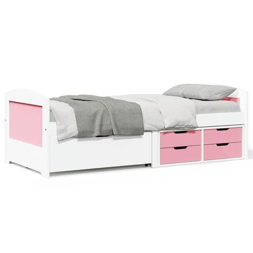 vidaXL Slaapbank met 5 lades zonder matras IRUN 90x200 cm, Huis en Inrichting, Slaapkamer | Bedden, Nieuw, Verzenden