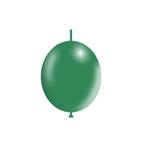 Donkergroene Knoopballonnen 30cm 50st, Hobby en Vrije tijd, Feestartikelen, Nieuw, Verzenden