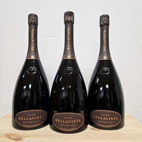 Bellavista, Assemblage 1 Alma - Franciacorta Extra Brut - 3, Verzamelen, Wijnen