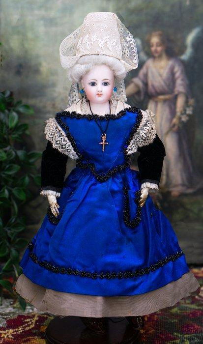 French fashion poupee - Pop - 1850-1900, Antiek en Kunst, Antiek | Speelgoed