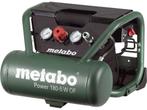 Metabo Power 180-5 W OF Compressor - 1100W - 8 bar - 5L - 75, Doe-het-zelf en Bouw, Compressors, Verzenden, Zo goed als nieuw