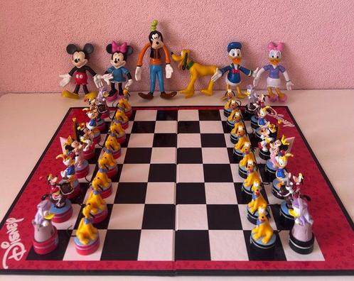 Figuur - Disney Schaakspel Chess 3D Game en 6 Disney, Verzamelen, Disney