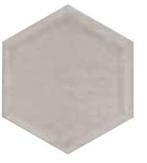 Small Collection Hexagon Taupe / MAT of Hoogglans Keramisch, Ophalen of Verzenden