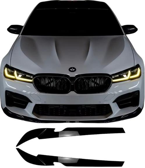 Koplampspoilers | BMW | 5-Serie 2020-2023 | G30 | LCI | Glan, Auto diversen, Tuning en Styling, Verzenden