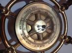 Barometer - Messing, Hout - Oud barometer, Antiek en Kunst