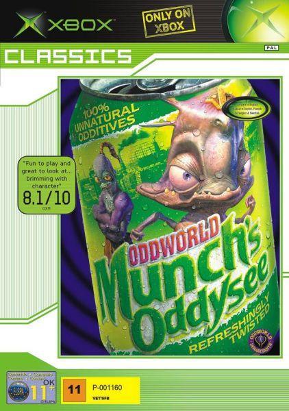 Oddworld Munchs Oddysee-Classics (Xbox) Gebruikt, Games en Spelcomputers, Games | Xbox Original, Ophalen of Verzenden