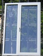 alulminium terrasraam , raam , chassis aluminumkleur 9006, Doe-het-zelf en Bouw, Raamkozijnen en Schuifdeuren, 75 tot 150 cm, Deurkozijn