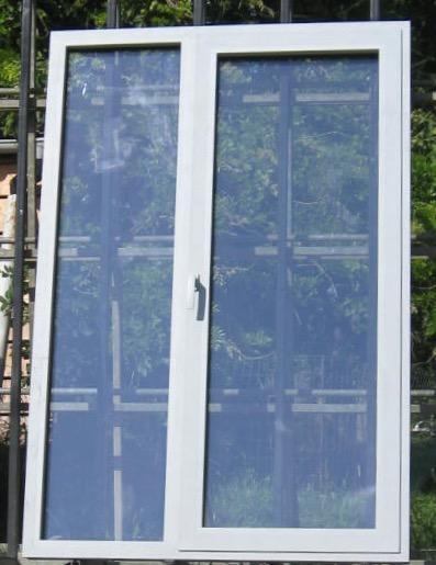 alulminium terrasraam , raam , chassis aluminumkleur 9006, Doe-het-zelf en Bouw, Raamkozijnen en Schuifdeuren, Inclusief glas