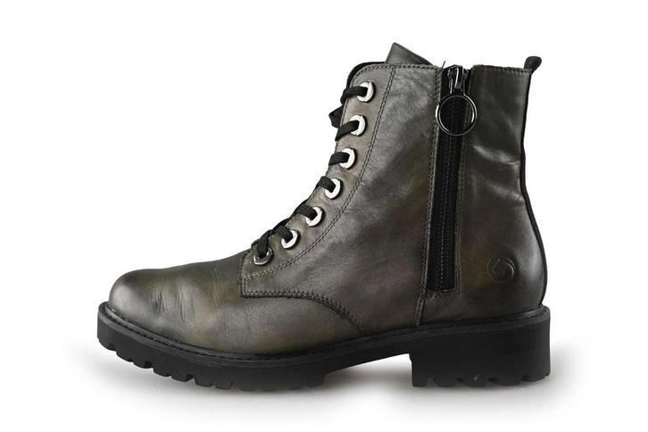 Remonte Veterboots in maat 39 Groen | 5% korting, Kleding | Dames, Schoenen, Groen, Zo goed als nieuw, Overige typen, Verzenden