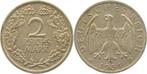 2 Reichsmark Weimarer Republik 1931j, Postzegels en Munten, Munten | Europa | Niet-Euromunten, België, Verzenden