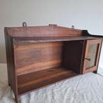 Kast - Hout, Glas - Bijbel - medicijnkast
