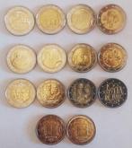 Europa. 2 Euro 2011/2023 (14 monnaies)  (Zonder