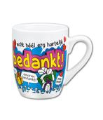 Mok Bedankt 12cm, Hobby en Vrije tijd, Verzenden, Nieuw