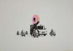 Banksy Offset Lithografie, 50×70 cm, Gecertificeerd