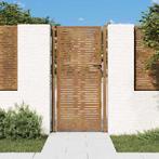 vidaXL Poort 105x205 cm vierkant cortenstaal, Tuin en Terras, Tuinpoorten, Verzenden, Nieuw