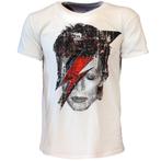 David Bowie Halftone Flash Face T-Shirt - Officiële