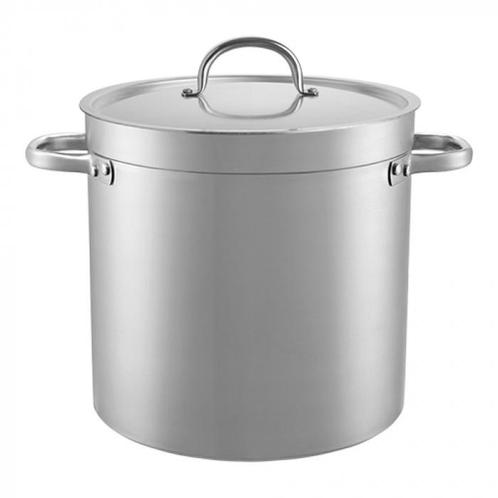 Kookpan aluminium | 50 liter | Met deksel | Ø40x40(h)cm, Zakelijke goederen, Horeca | Keukenapparatuur, Nieuw in verpakking, Verzenden