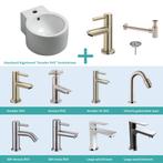 FonteinPack Kronos Keramiek 35x28 cm RVS (Keuze uit 8, Doe-het-zelf en Bouw, Sanitair, Ophalen of Verzenden, Nieuw, Overige typen