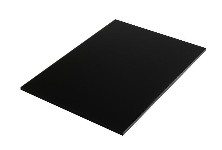 Acrylaat (PMMA) basisplaat (zwart, 50x30 cm, 8 mm dik), Doe-het-zelf en Bouw, Gereedschap | Overige machines, Nieuw, Verzenden