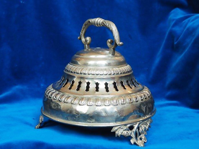 Barok stijl Altaarschel - Verzilverd - 1850-1900 - Zilveren, Antiek en Kunst, Kunst | Niet-Westerse kunst