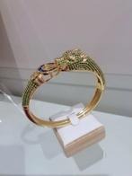 Panthères inspirées de Cartier, bracelet en cristal