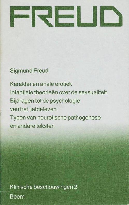 Klinische beschouwingen 2 - Sigmund Freud - 9789060095980 -, Boeken, Psychologie, Verzenden