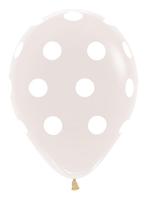 Ballonnen Polka Dots Clear 30cm 25st, Verzenden, Nieuw
