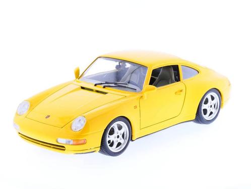 Schaal 1:18 Bburago 3060 911 Carrera 1993              #145, Hobby en Vrije tijd, Modelauto's | 1:18, Zo goed als nieuw, Ophalen of Verzenden
