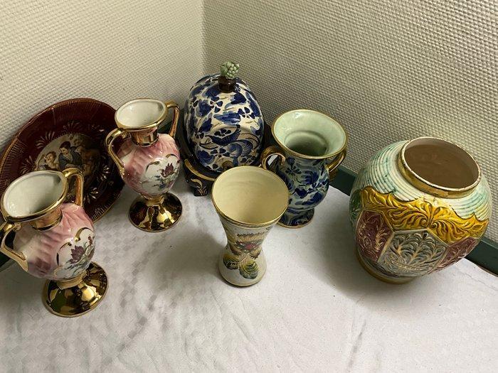 bequet - Vase (8) - Céramique, Antiquités & Art, Antiquités | Verre & Cristal