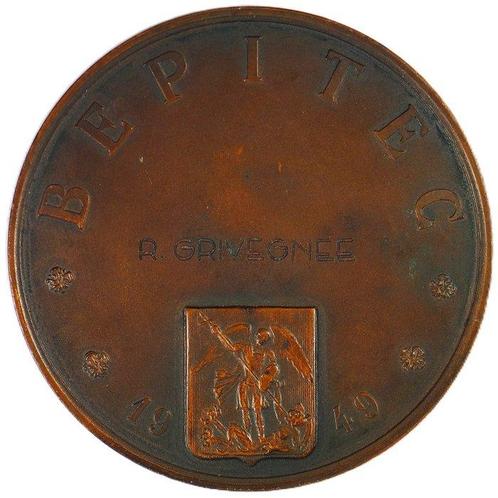 België. King Leopold I (1790-1865). Historical Medal Saint, Postzegels en Munten, Munten en Bankbiljetten | Toebehoren