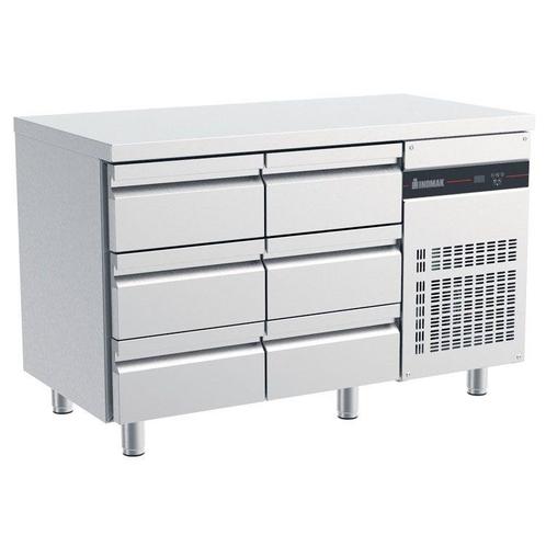 Koelwerkbank | 270L | 6 Laden (1/1 GN) | 0°C/+10°C  |, Zakelijke goederen, Horeca | Keukenapparatuur, Nieuw in verpakking, Verzenden
