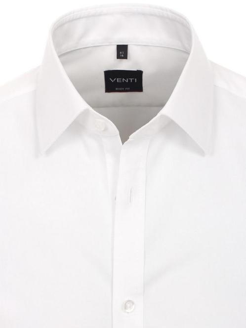 Venti Overhemd Wit Body Fit Kent Kraag 001420-000, Kleding | Heren, T-shirts, Verzenden