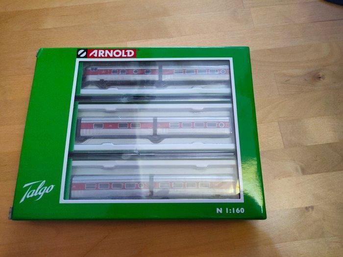 Arnold N - HN4270, HN6412, HN6414, HN6435 - Treinset (16) -, Hobby & Loisirs créatifs, Trains miniatures | Échelle N