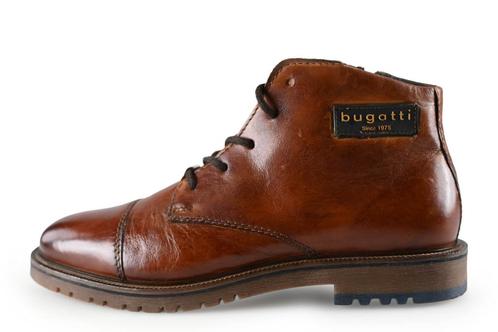 Bugatti Veterschoenen in maat 43 Cognac | 5% extra korting, Kleding | Heren, Schoenen, Overige kleuren, Zo goed als nieuw, Veterschoenen