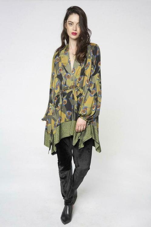Broek Alembika fluweel halfwijd zwar maat 6=50, Kleding | Dames, Broeken en Pantalons, Verzenden