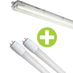 LED TL armatuur 120cm IP65 (dubbel) Eco serie Incl. 2x LED, Verzenden