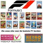 Cafe Pub Bord / Wandbord - Formula 1 Race Circuit F1 Formule, Verzamelen, Nieuw, Formule 1