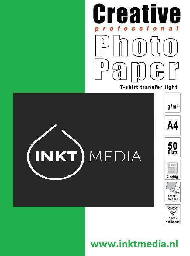 T-shirt voor lichte kleding  A4 10 vel  inktmedia huismerk, Computers en Software, Printers, Verzenden