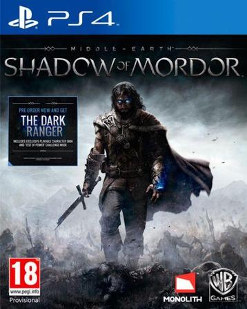 Middle-Earth Shadow of Mordor-Standaard (PlayStation 4), Ophalen of Verzenden