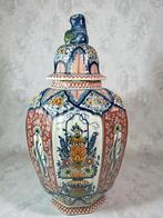 Koninklijke Tichelaar, Makkum - Vase avec couvercle - Vase à, Antiek en Kunst