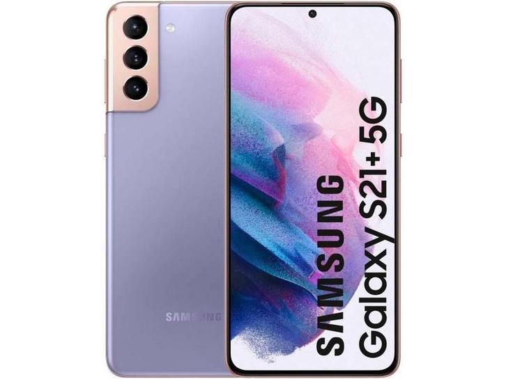 Samsung Galaxy S21+ - 5G - 128GB - 108MP - Phantom Violet, Huis en Inrichting, Woonaccessoires | Overige, Zo goed als nieuw, Verzenden