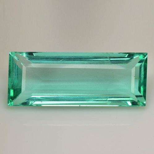Sans Prix de Réserve - 1 pcs Vert Fluorine - 44.62 ct -, Handtassen en Accessoires, Edelstenen