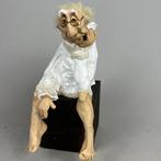 Anna Em - sculptuur, My lovely Grandfather- Angel- hand made